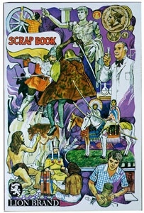 Lion Brand Scrap Album 40 Page – 10 Pack