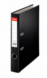 Esselte Lever Arch Polypropylene A4 Mini 50mm File – Black