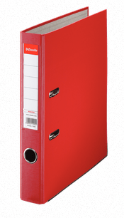 Esselte Lever Arch Polypropylene A4 Mini 50mm File – Red