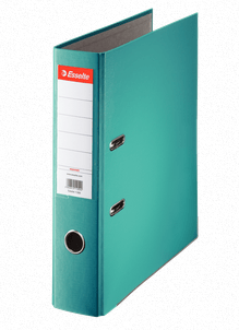 Esselte Lever Arch Polypropylene A4 70mm File – Turquoise