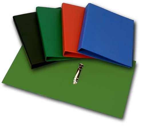 Croxley S1220 A4 2 O-Ring 25mm Polyprop Ringbinder – Green