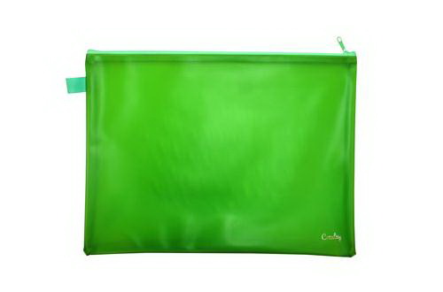 Croxley Bright PVC Neon Book Bag – Green