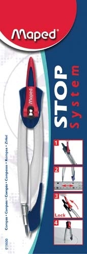 Maped Stop System Compass with 2mm Lead & Locking System
