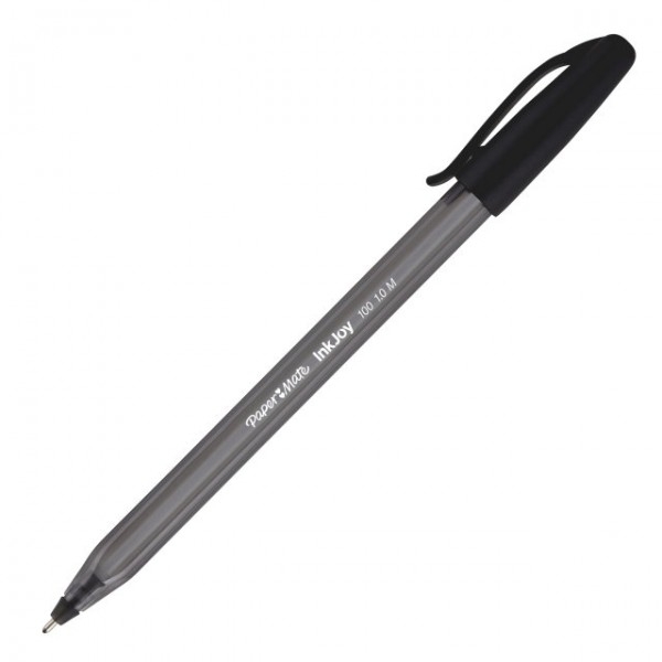Paper Mate Inkjoy 100 Capped Ballpoint Pen – Black