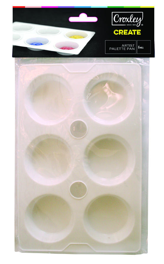 Croxley Create 6 Well Palette Pan