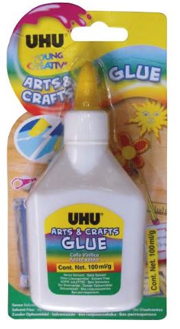 UHU Arts & Crafts Glue 100ml Bottle