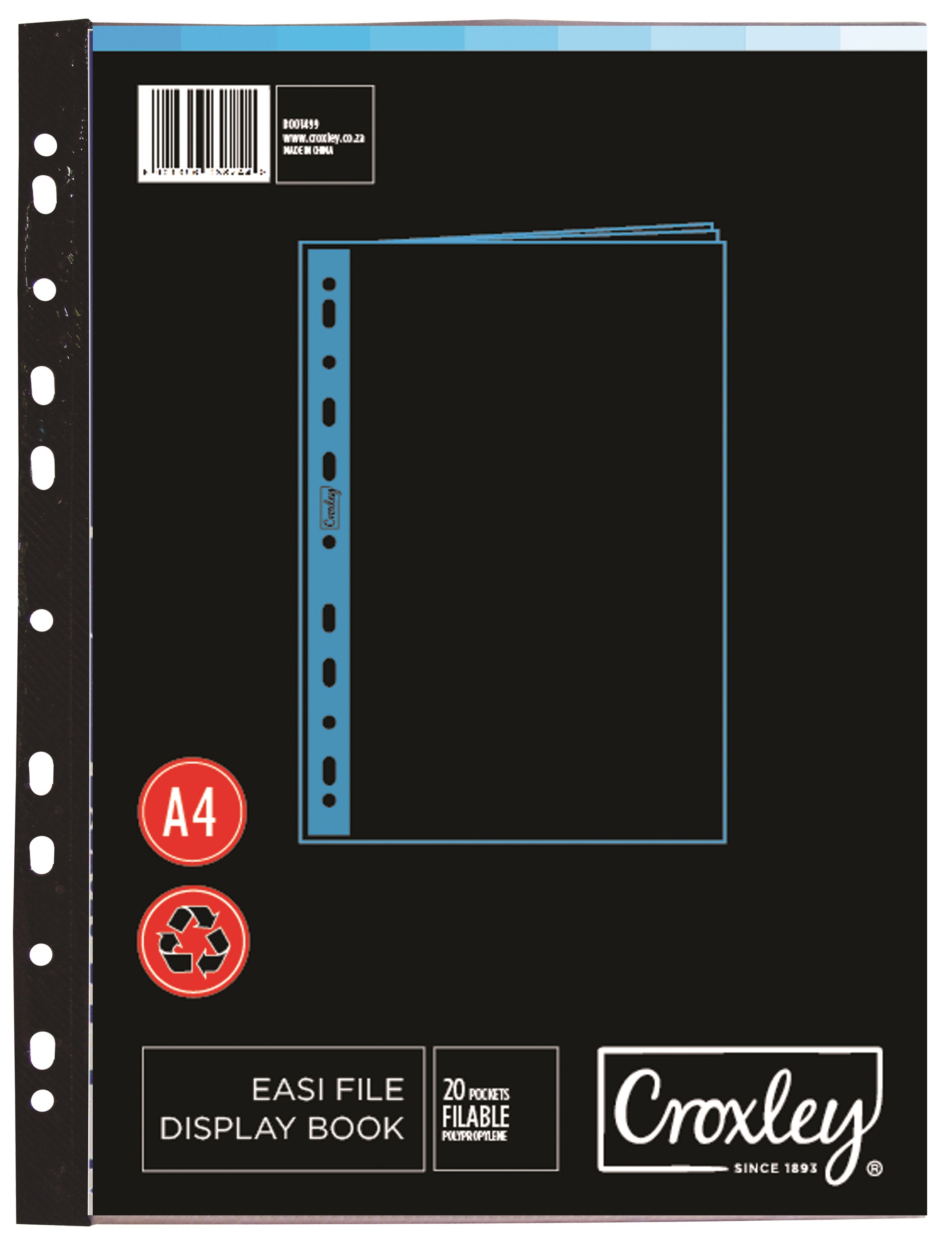 Croxley Easi File – 20 Pocket Book