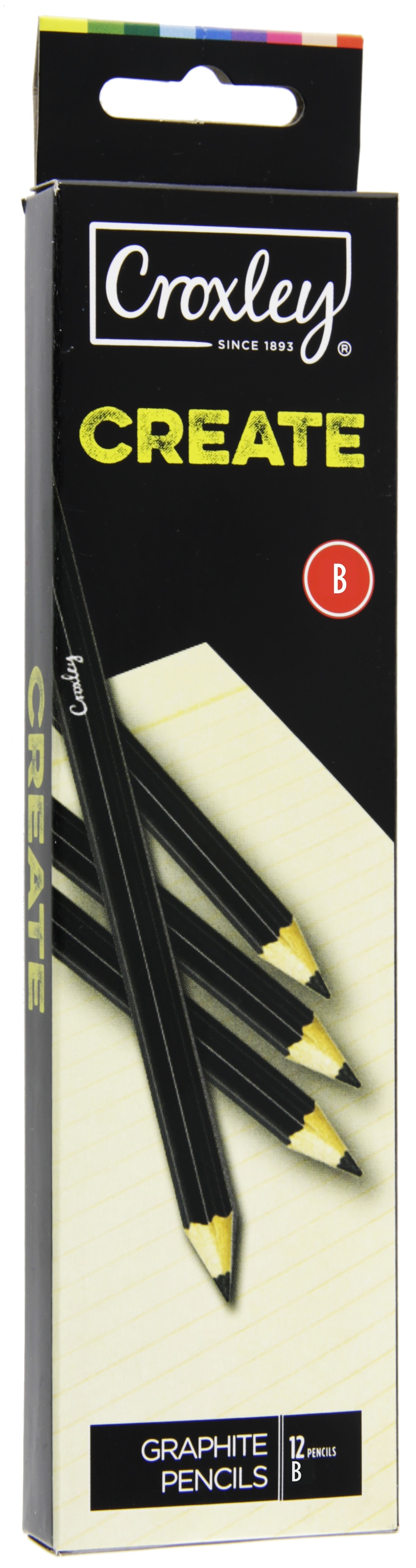 Croxley Create Graphite Pencils – B (Box of 12)