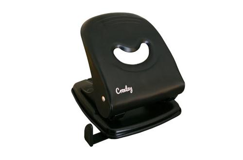 Croxley Medium Metal Duty Punch – Black & Black (30 Page)