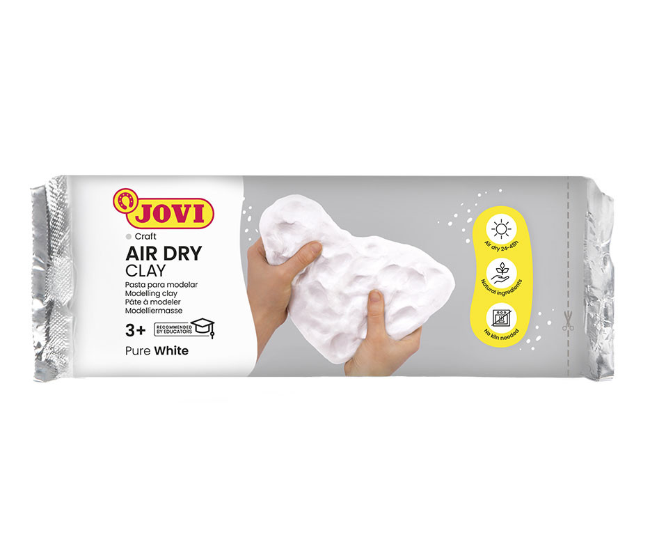 JOVI Air Hardening Modelling Clay – 1Kg White