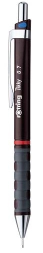 rOtring Tikky Professional Mechnical Pencil – 0,70mm Burgundy Barrel