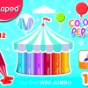 Maped My First Triangular Jumbo Wax Crayons 12’s Maped My First Triangular Jumbo Wax Crayons 12’s