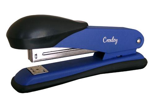 Croxley Full Strip Stapler Metal Body with Plastic Trim – Blue