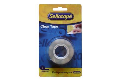 Sellotape Clear Tape Refill – 18mm x 33m