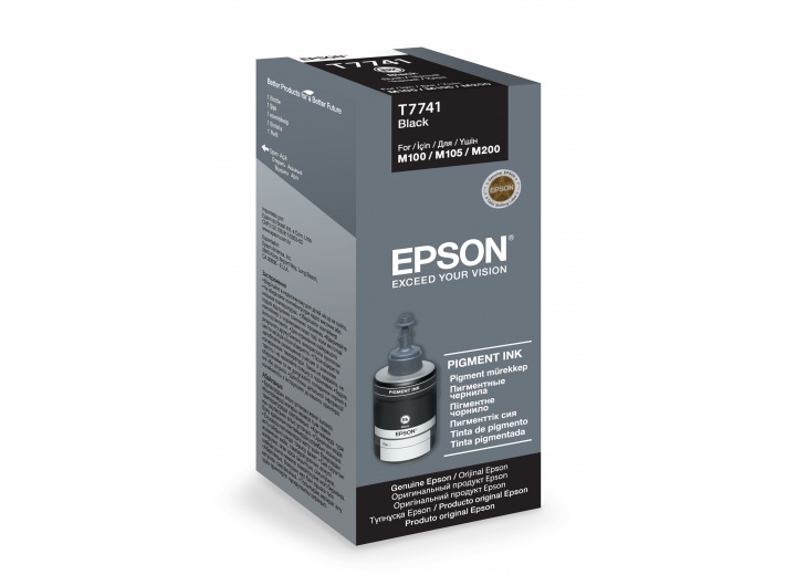 Epson T7741 Pigment Black Ink Bottle 140ml