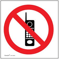 Tower ABS Sign – No Cellphones