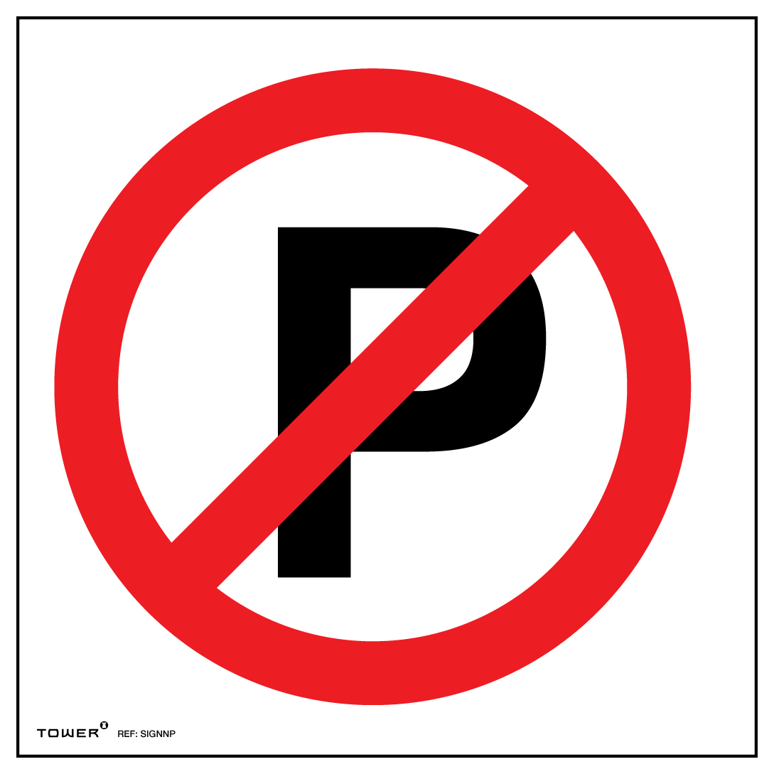 Tower ABS Sign – No Parking (Small)