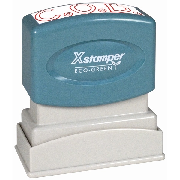 X Stamper Self Inking Red Stamp – C.O.D.