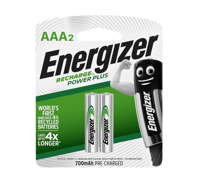 Energizer Recharge 700Mah Aaa – 2 Pack