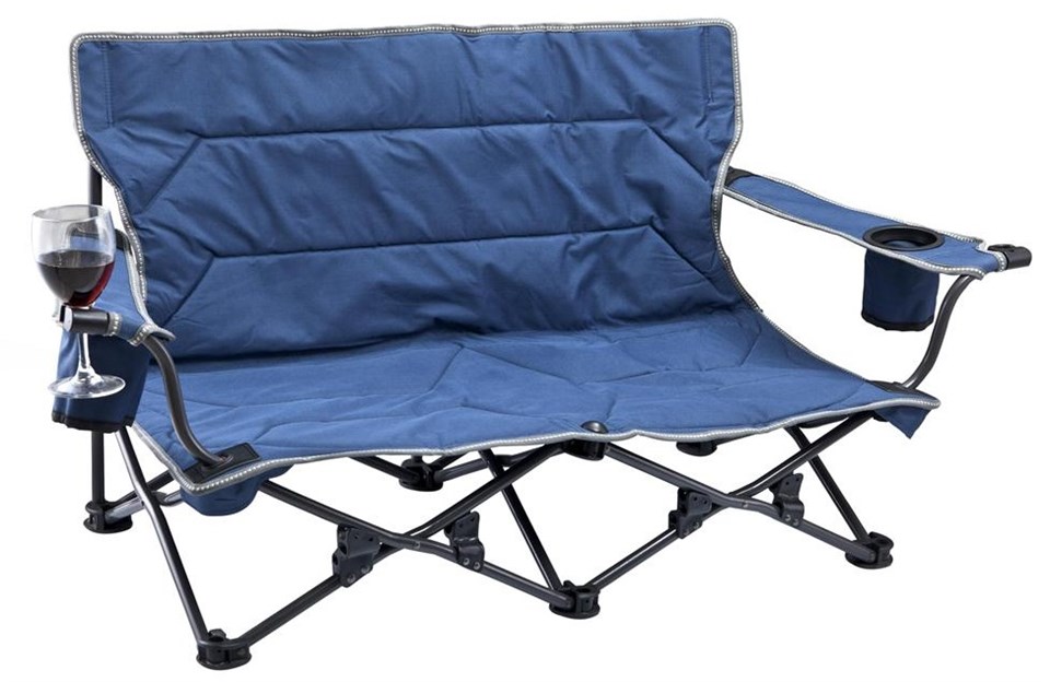 OZtrail – Twin Festival Low Chair – Blue