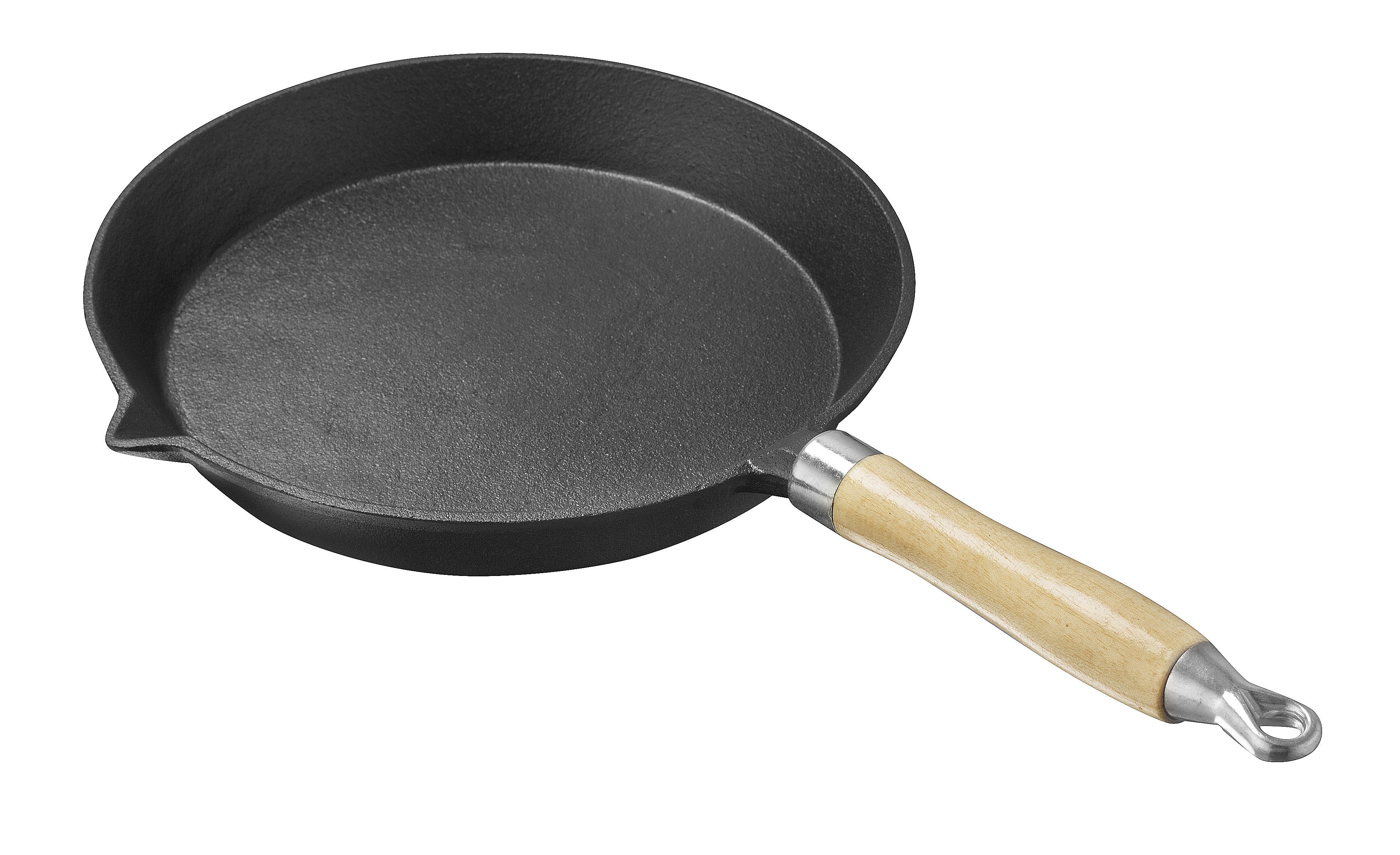 Afritrail – Cast Iron Pan or Skillet – Black