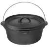 AfriTrail – Cast Iron Flat Potjie Pot – Black AfriTrail – Cast Iron Flat Potjie Pot – Black