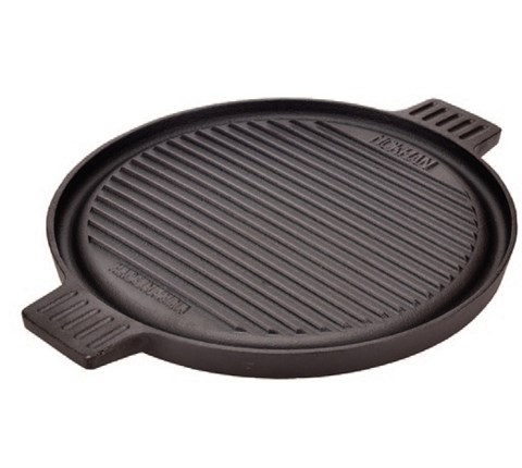 OZtrail – BBQ Plate Round – 30cm – Black