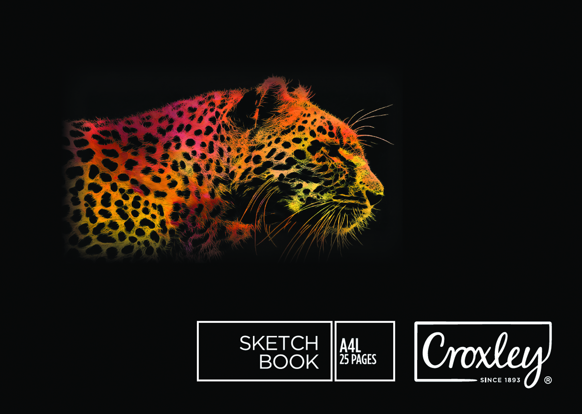 Croxley JD545 25 Leaves A4L Sketch Book (10 Pack)