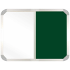 Parrot Combi Whiteboard & Green Felt Non-Magnetic Board (900 x 600mm) Parrot Combi Whiteboard & Green Felt Non-Magnetic Board (900 x 600mm)