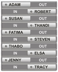 Parrot In/Out Slide – 50 x 400mm (10 Pack)