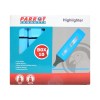 Parrot Marker Highlighter Box 10 – Blue Parrot Marker Highlighter Box 10 – Blue