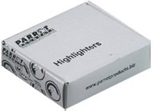 Parrot Highlighter Chisel Tip – Violet (Box of 10)