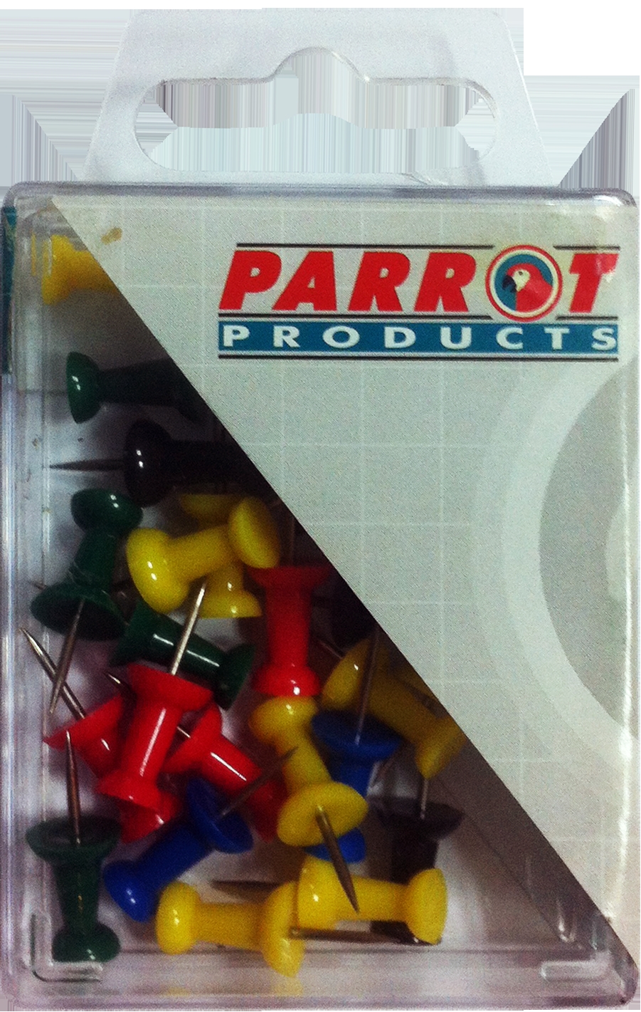 Parrot Thumbtacks – Assorted (Pack of 30)
