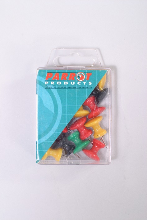 Parrot Giant Thumbtacks Assorted – Pack of 15