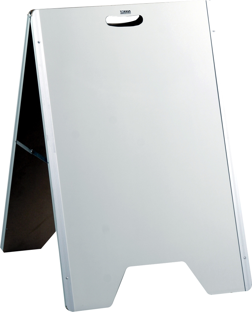 Parrot A-Frame Whiteboard with Aluminium Frame Sandwich Board – 900 x 600mm