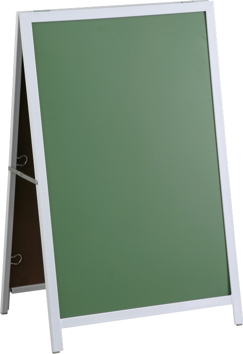 Parrot A-Frame Chalk Board with Steel Frame Sandwich Board – 900 x 600mm