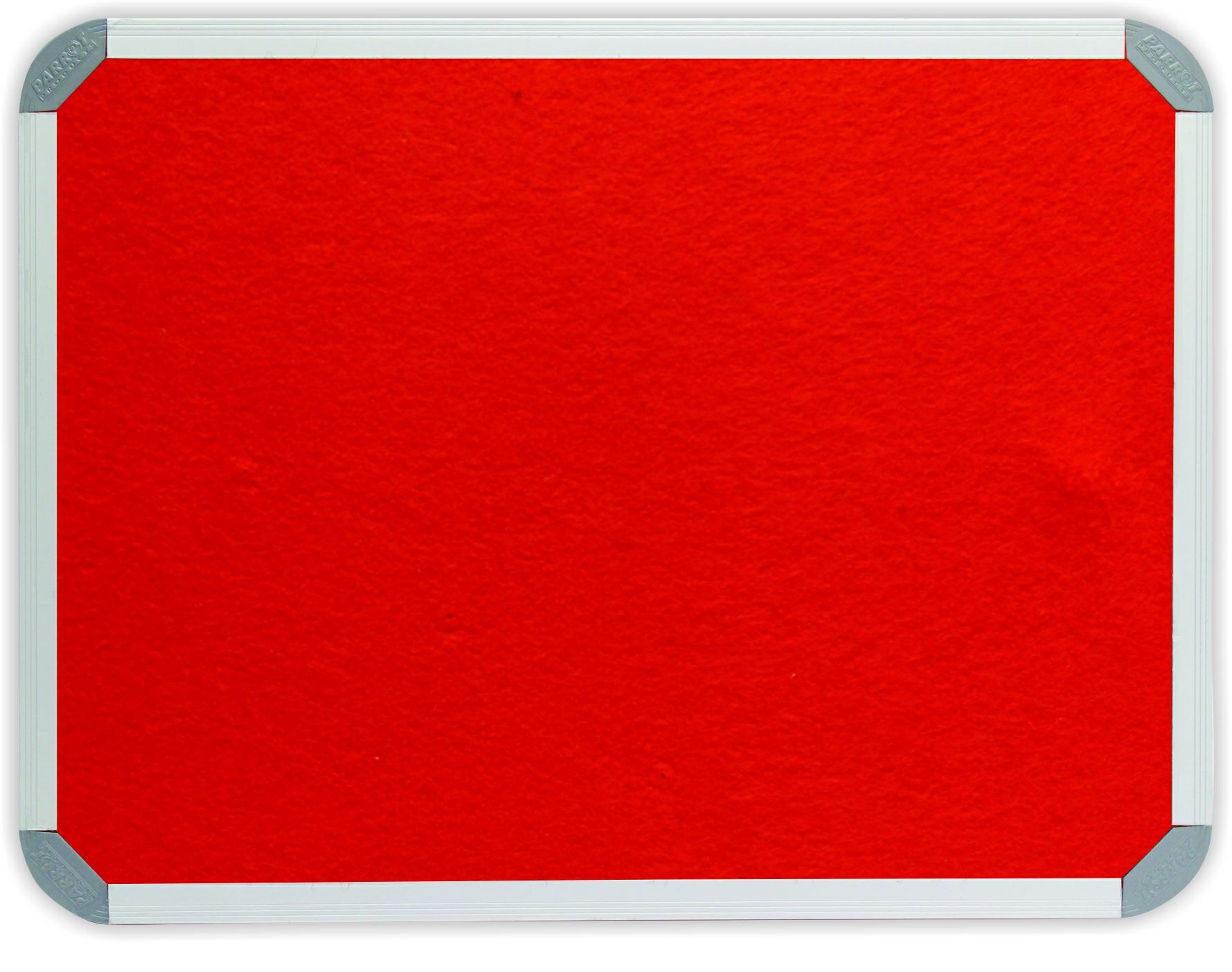 Parrot Info Board Aluminium Frame – Burnt Orange Felt (1500 x 1200mm)