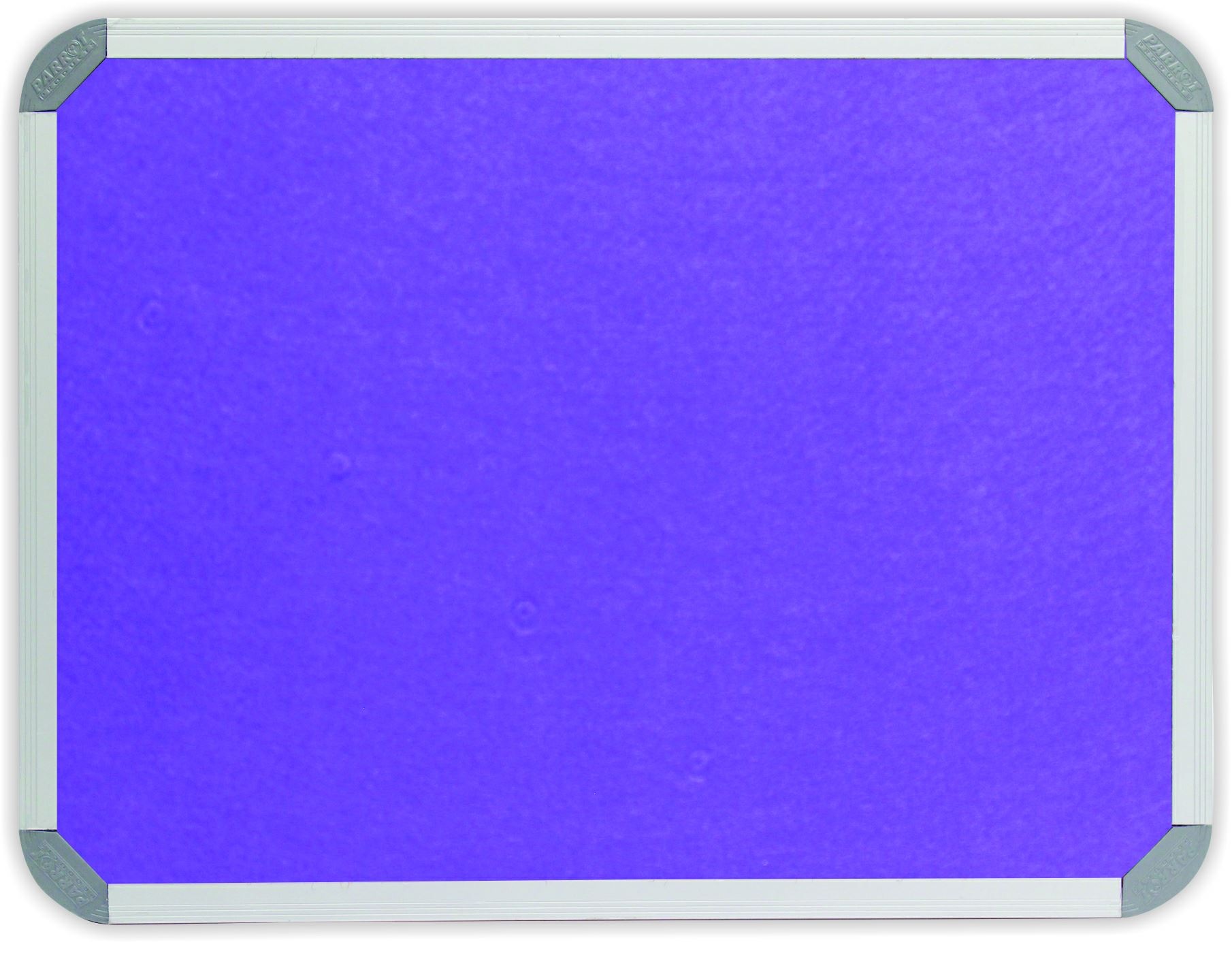Parrot Info Board Aluminium Frame – Purple Felt (1800 x 1200mm)