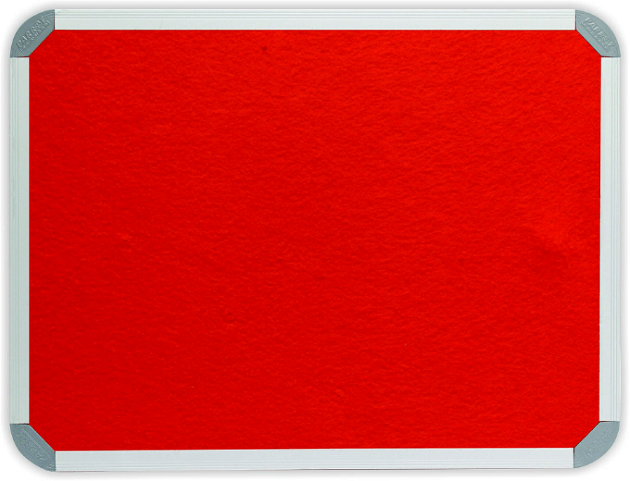 Parrot Notice Board – Info Board Aluminium Frame (3000 x 1200mm) – Burnt Orange