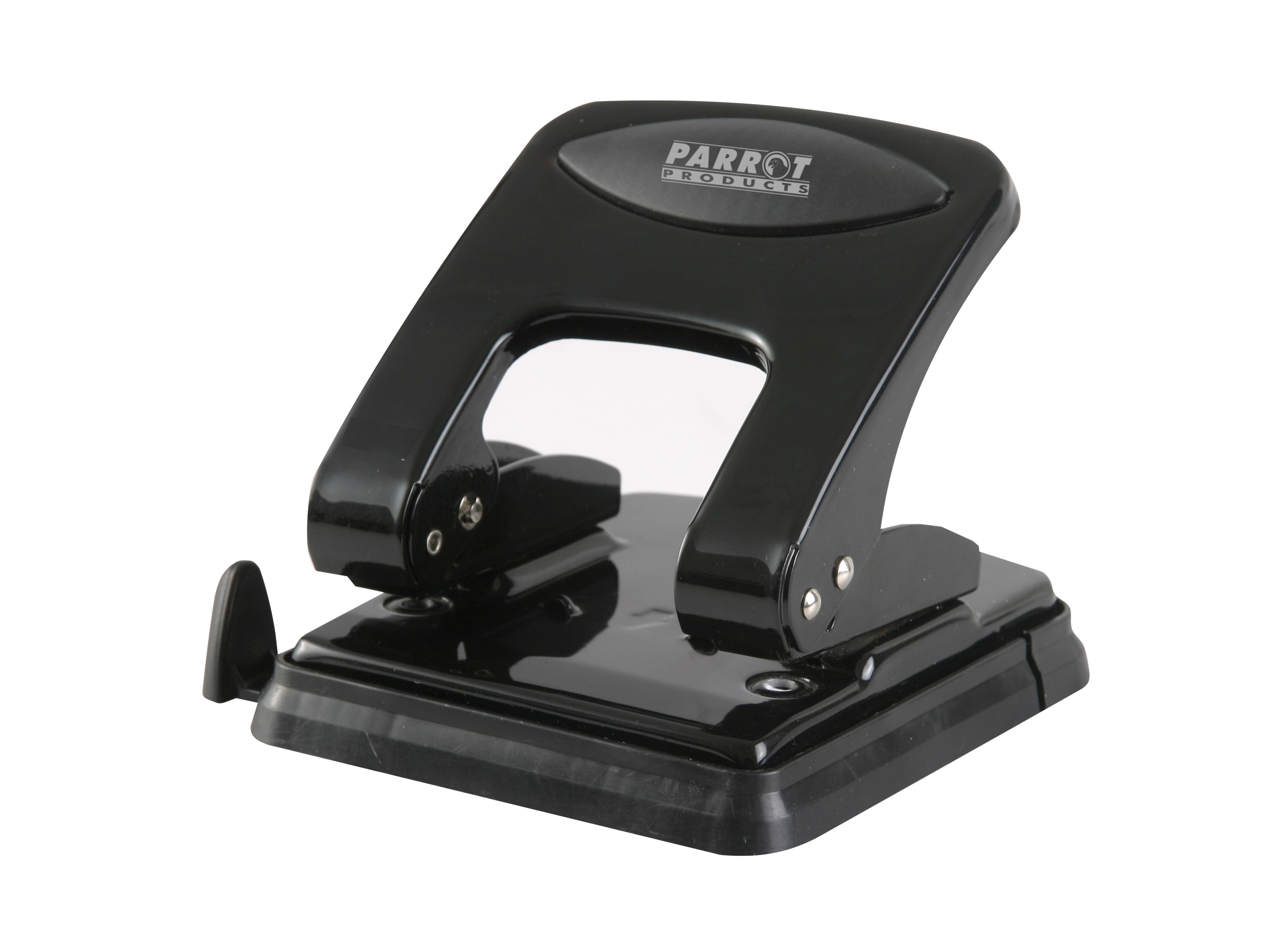 Parrot Products Steel Hole Punch (40 Sheets – Black)