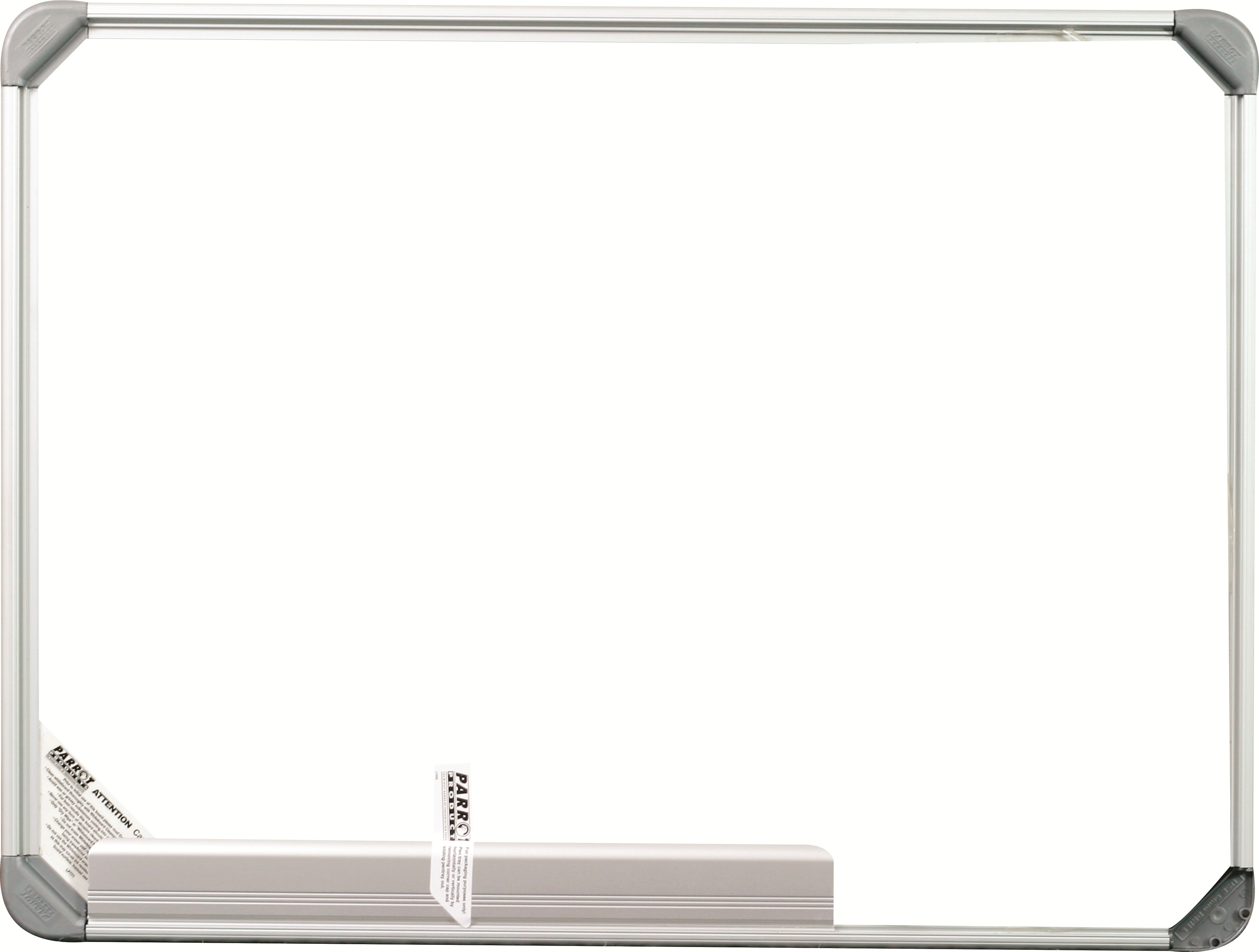 Parrot Whiteboard Slimline Non-Magnetic – 1200 x 900mm