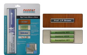 Parrot Sign Frame – Retail Pack