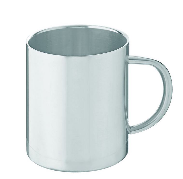 Leisure-Quip – 300Ml Ultimate Double Walled Coffee Mug – Stainless Steel