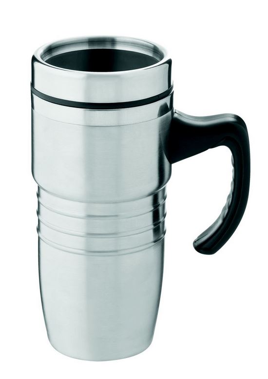Leisure-Quip – 450Ml New Age Travel Mug – Stainless Steel