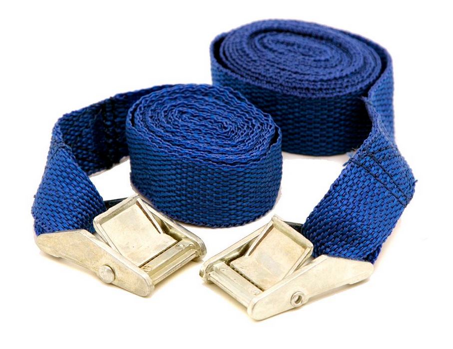 Leisure-Quip – 2.5M Quick Release Tie Down Straps – Blue