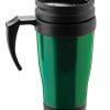 Leisure-Quip – 400Ml Plastic Translucent Travel Mug – Green Leisure-Quip – 400Ml Plastic Translucent Travel Mug – Green
