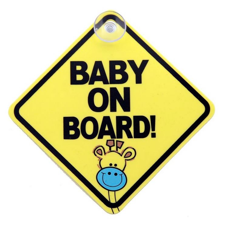 Moto-Quip – Baby On Board Emblem