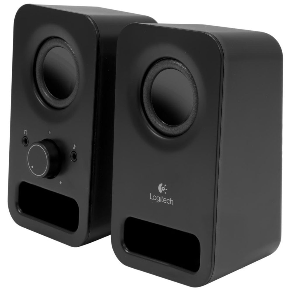 Logitech Z150 Compact Multimedia Stereo Speakers, Integrated Controls,6W