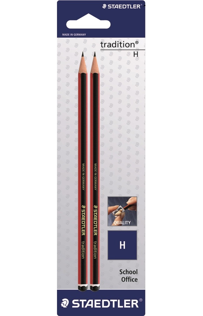 Staedtler Tradition H Pencils – 2 Pack