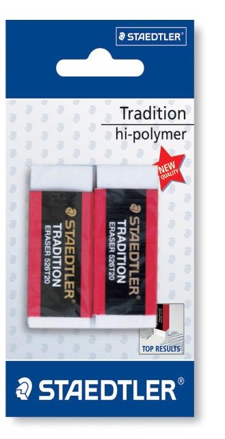 Staedtler Tradition Eraser PVC Free- -2 Pack